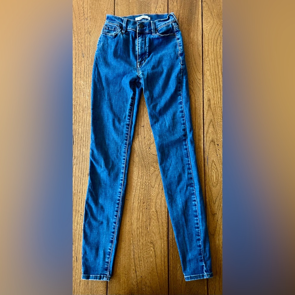 PacSun jeans super high rise jegging size 22, XXS